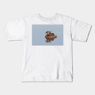 Pied-billed Grebe with chick Kids T-Shirt